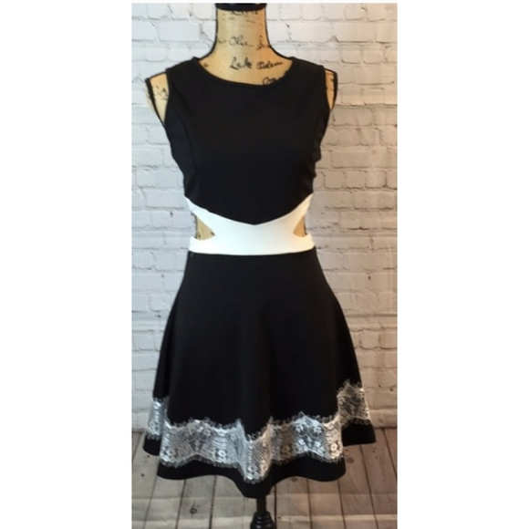 zeagoo Dresses & Skirts - Zeagoo NWT black and beige dress size medium